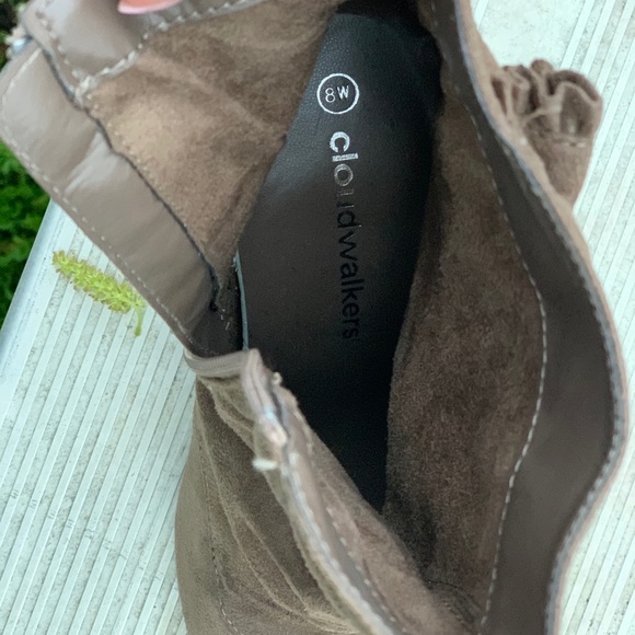 Cloudwalker Booties - Tan Suede Leather - Picture 7 of 7